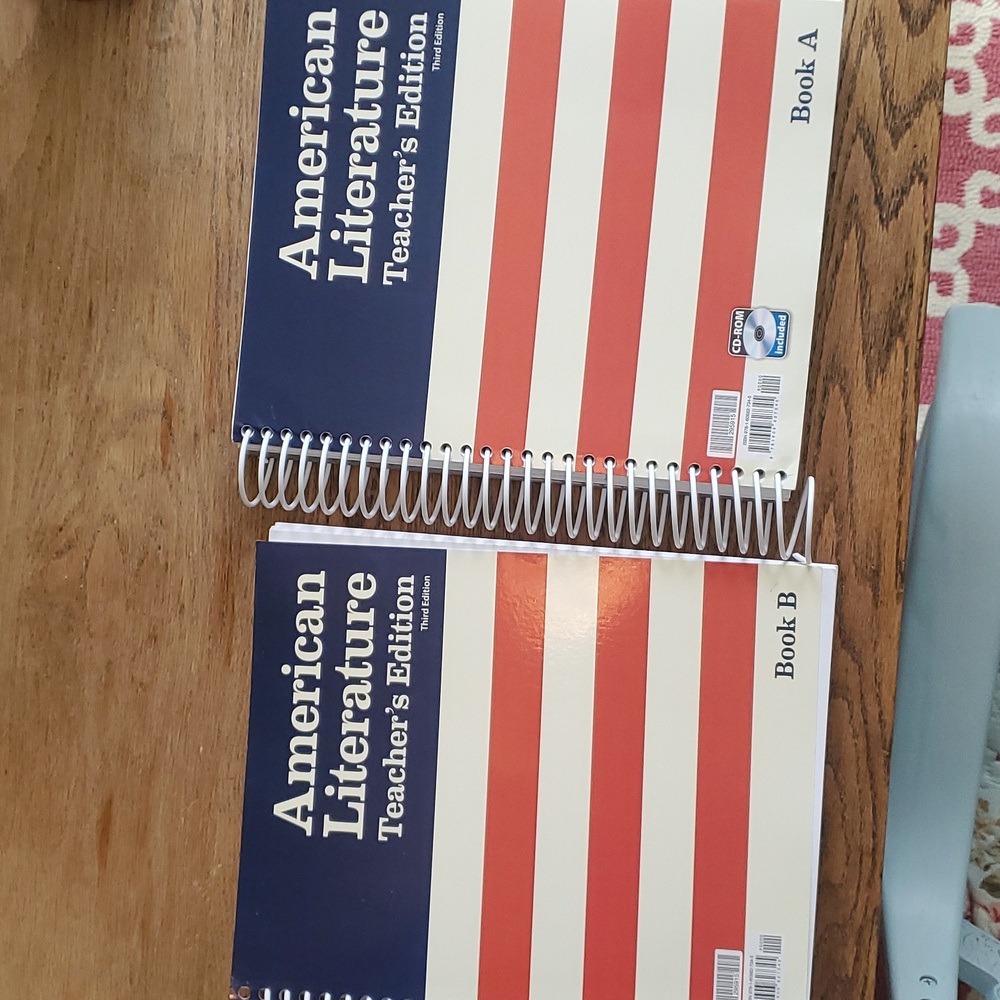 American Literature BJU Teachers Edition homeschool